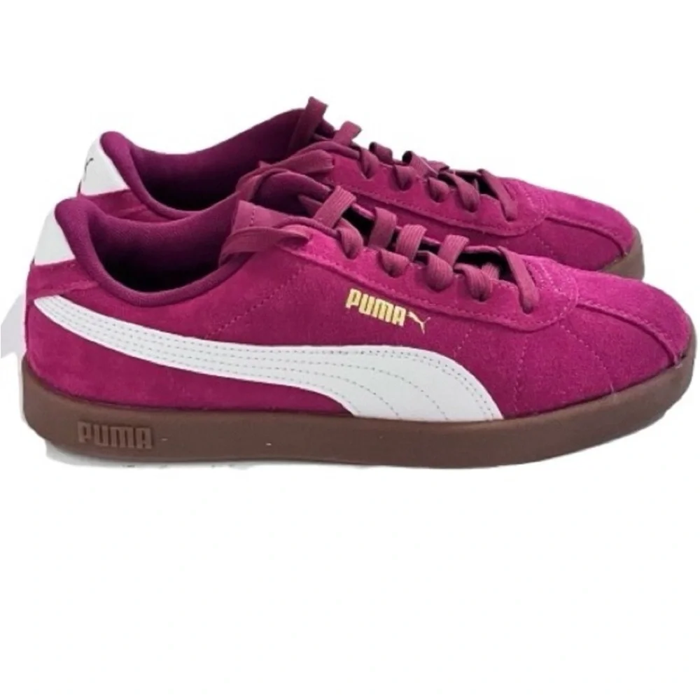 🆕- Puma Club II Suede Sneaker. Winter Berry. Size: 7.5. NWT - Picture 7 of 11